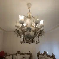 لوستر پذیرایی برنز فرشته سنگین وزن