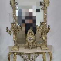 آینه رومیزی برنزی
