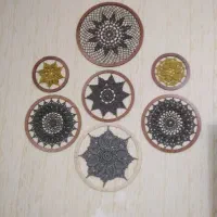 زیبا با نخ مرسریزه بافته شده برای دیوار خونتون