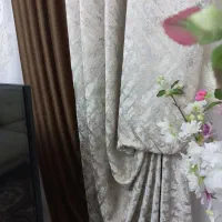 پرده پذیرایی نصف قیمت|پرده، رانر، رومیزی|تنکابن, |دیوار