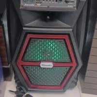 اسپیکر شارژی رم بلوتوث فلش رادیو میکروفن دار|پخشکننده همراه|فردیس, فردیس|دیوار