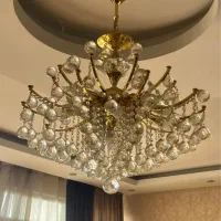 لوستر عالی جناب آب طلا|لوستر و چراغ آویز|پردیس, فاز ۱|دیوار