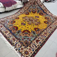 فرش دستباف(بساک)۶متریهای بختیار کرک ابریشم ریز باف