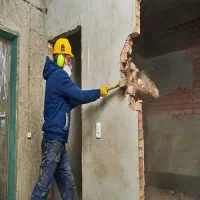 کارگر حرفه ای تخریب وکنده کاری +بارگیری