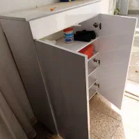 جاکفشی بزرگ جادار5طبقه سوپرمارکت تمام استیل|جاکفشی، کمد، دراور|مشهد, کوه سنگی|دیوار