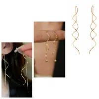 گوشواره مینیمال طلا ساخت سفارشی مستقیم از کارگاه|جواهرات|تهران, بازار|دیوار