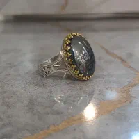 انگشتر حدید نقره ۹۲۵ نو