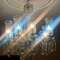 لوستر کریستال چک