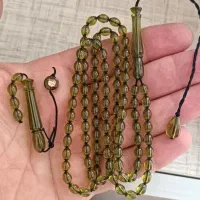تسبیح سندلوس تراش گندمی