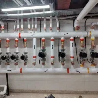 اجرای لوله کشی عایق کاری و....