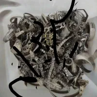 ضروف نقره مستعمل شکسته