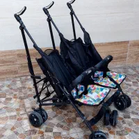 کالسکه دو قلو عصایی|کالسکه و لوازم جانبی|مسجد سلیمان, |دیوار