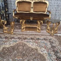 مبل ۹نفره کاملا سالم با عسلی