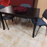 فروش نهارخوری 4 نفره 2500 وست میز جلو مبل مالزی|میز و صندلی غذاخوری|کیش, |دیوار