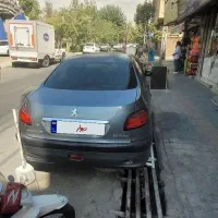 ۲۰۶ sd موتور بزرگ|خودرو سواری و وانت|تهران, استاد معین|دیوار