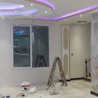 نقاشی ساختمان رنگ آمیزی درب و پنجره و کار چوب|خدمات پیشه و مهارت|اصفهان, خانه اصفهان|دیوار