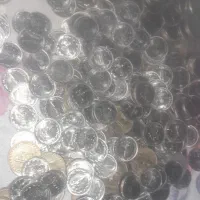 سکه های یک ریالی براق