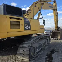 بیل مکانیکی کوماتسو ۴۰۰ خط ۸ معاوضه با بیل سبک