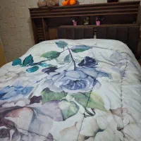 فروش سری خواب 2 نفره در حد نو سفارشی درست کردم