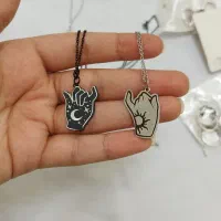 ارسال فوری کادو ولنتاین، گردنبند ست دوستی، انگشتر