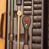 دریل شارژی بوش گریس پمپ بکس اچار ۲۰عدد عکس