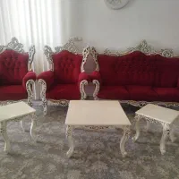 مبل و میز غذاخوری|مبلمان خانگی و میز عسلی|تاکستان, |دیوار