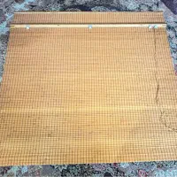 پرده حصیری (بامبو) سالم و تمیز ابعاد بزرگ|پرده، رانر، رومیزی|شیراز, بریجستون|دیوار