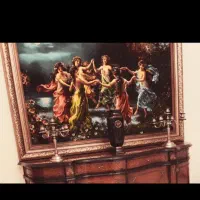 تابلو فرش دستبافت ابریشم رقص مهتاب اصلیترین نسخه