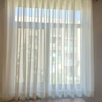 ۴عددلوستر،۲عدد پرده شید،آینه قدی و بک دراپ،میزکار
