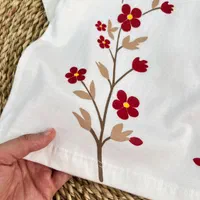 تیشرت شلوارک پنبه ای طرحدار دخترانه*مانل|کفش و لباس بچه|مشهد, استاد یوسفی (شهرک غرب)|دیوار