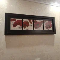 تابلو چوبی طرح پازل در حد نو کاملا سالم