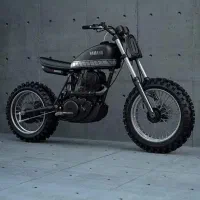 موتور 250کافه ریس کاستوم هارلی سوزوکی cb