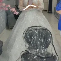 لباس عروس عربی پر کار