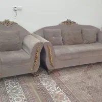 مبل راحتی ۷نفره|مبلمان خانگی و میز عسلی|مشهد, شهید شهریاری|دیوار