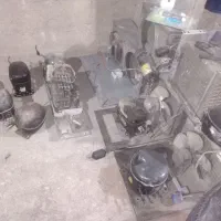 موتور. کمپرسور. یخچال