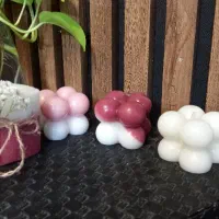 شمع روبیک رنگی