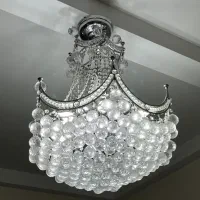 لوستر تمام کریستال|لوستر و چراغ آویز|تهران, سلسبیل شمالی|دیوار