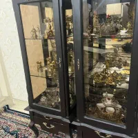 ۲عدد ویترین درحدنو چوب راش