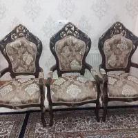 مبل سلطنتی ۹نفره|مبلمان خانگی و میز عسلی|تاکستان, |دیوار