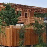 طراحی و اجرای خانه های چوبی مدرن و روستیک