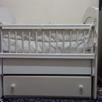 تحت خواب کودک همراه تشک و کریر