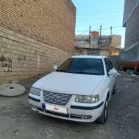 سمند ۸۵ سفید فنی بی سرو صدای کابین در حد ۹۵