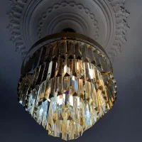 لوستر کریستالی|لوستر و چراغ آویز|اراک, |دیوار