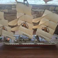 ماکت کشتی بادبانی دریایی