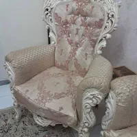 مبل ۹ نفره و نهار خوری ۸ نفره تمام چوب