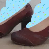 کفش چرم طبیعی سایز ۴۰ و ۳۹