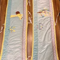 رختخواب و  روتختی قابل نصب به دور تخت کودک رز برن