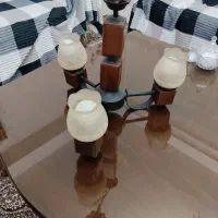 لوستر چوبی آویز