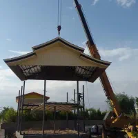 شیروانی خرپا پانل ایرانیت