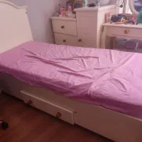 تخت خواب کودک نوجوان توکاچوب|تخت و سرویس خواب|تهران, آسمان|دیوار